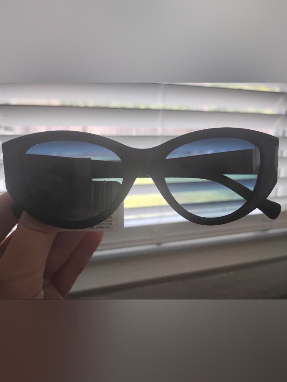 NEW Polarized Oval Cat Eye Sunglasses